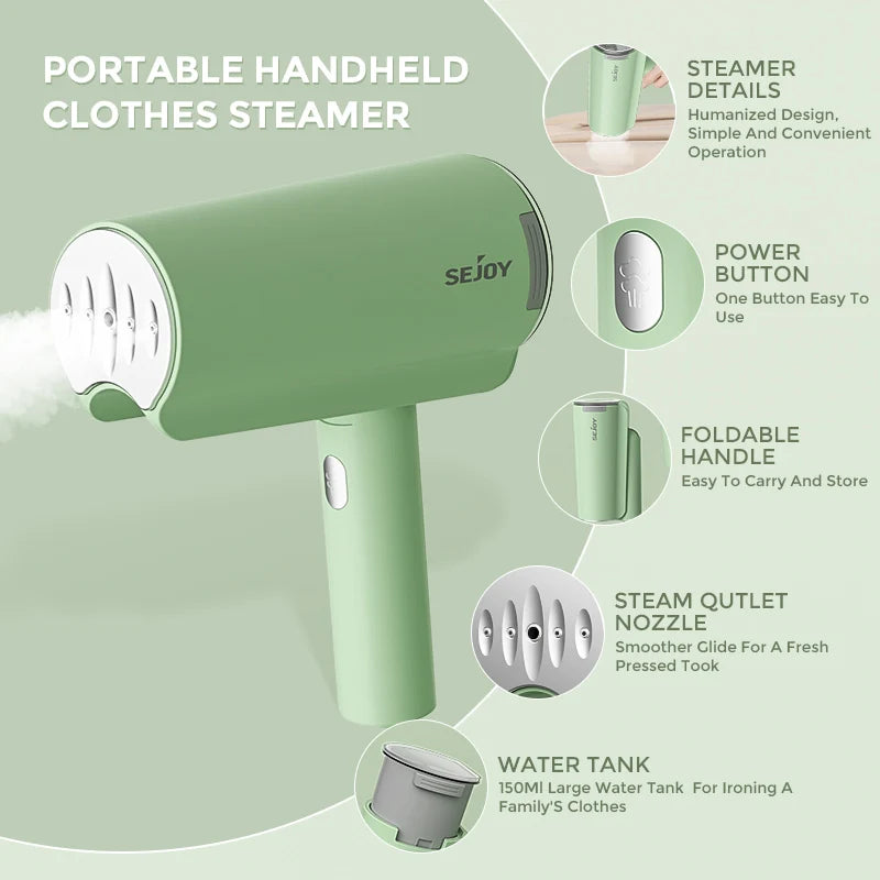 Sejoy 150ml Handheld Garment Steamer