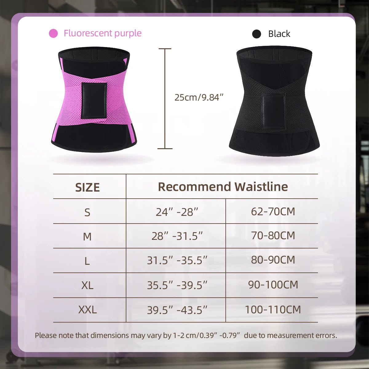 Neoprene Waist Slimming Belt