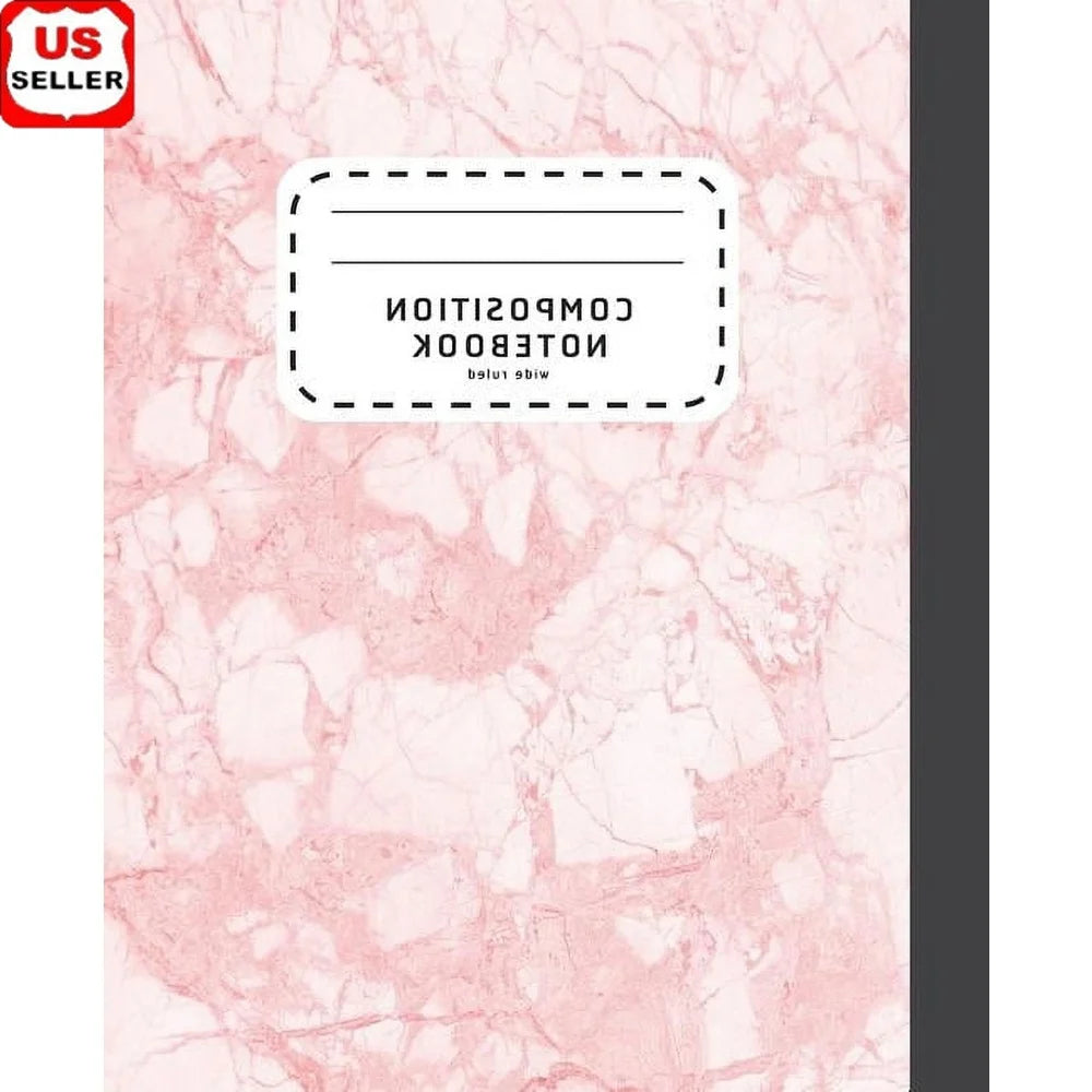 Wide Ruled Composition Notebook 100 Pages