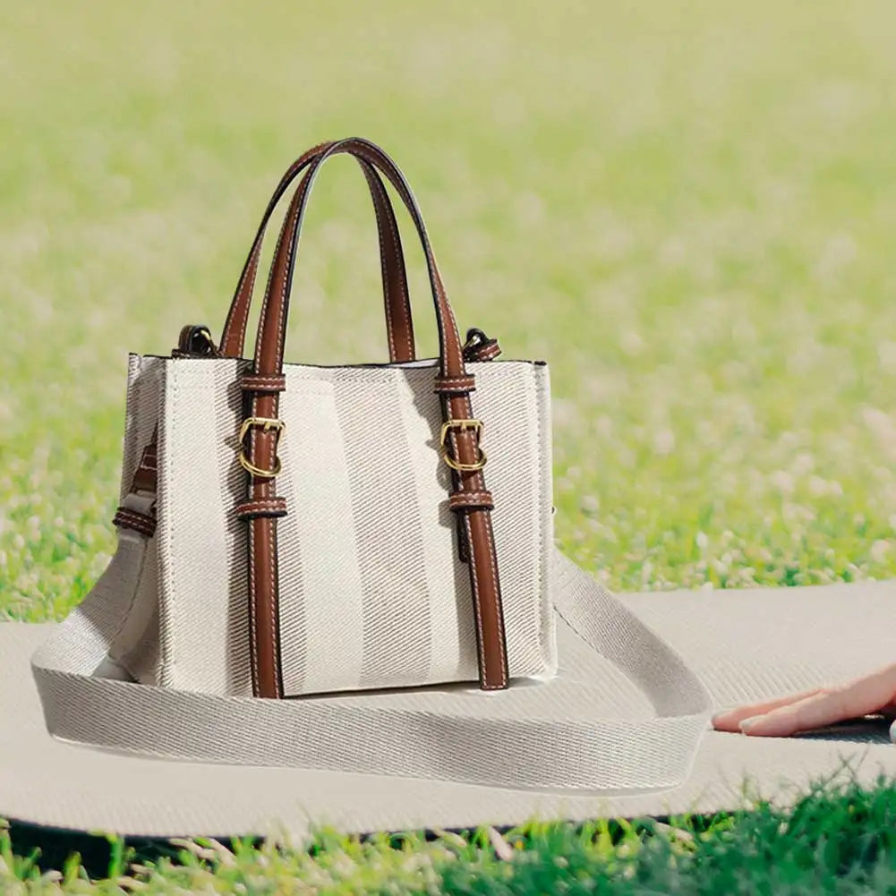 Retro PU Leather Tote Shoulder Bag