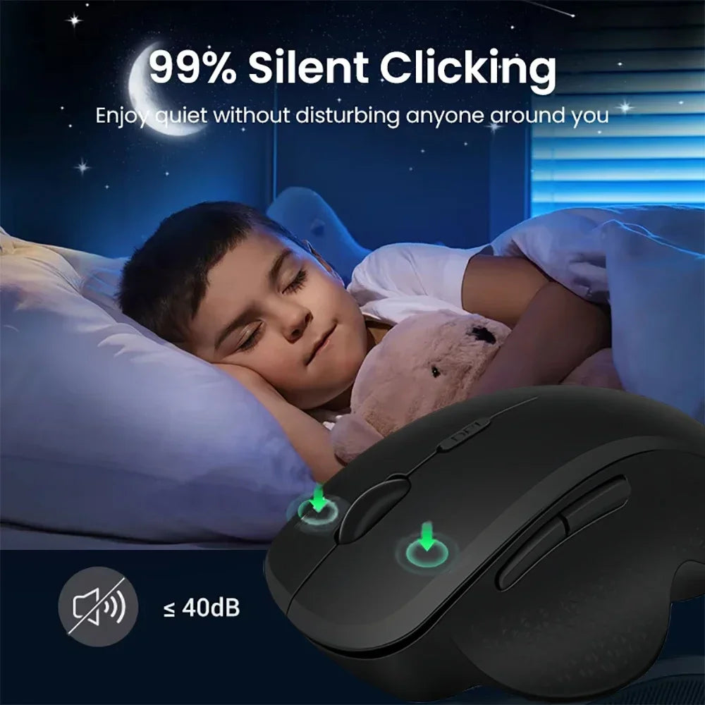 Bluetooth 5.2 Wireless Gaming Mouse 1600DPI