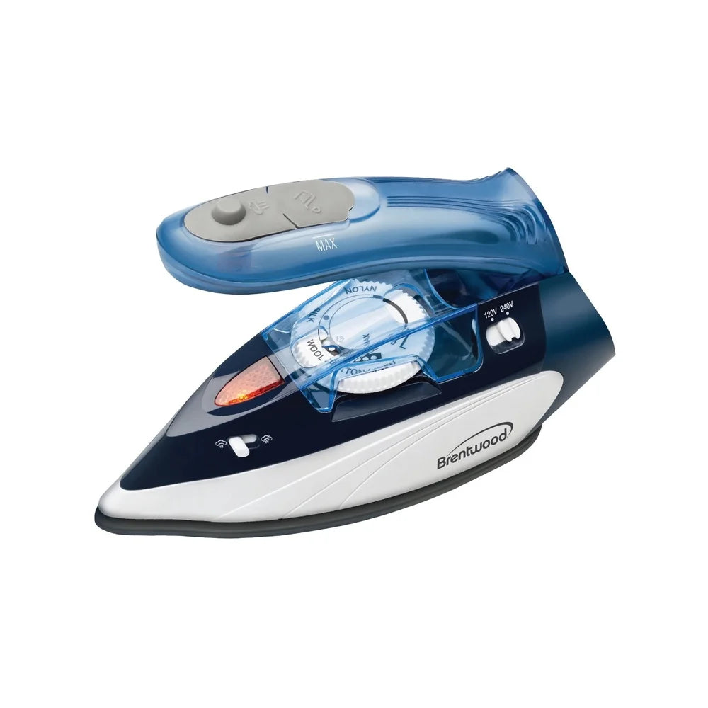 1100W Dual Voltage Travel Steam Iron