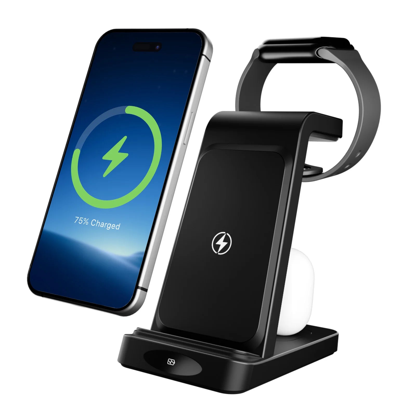 3-in-1 Wireless Charger 18W Foldable Travel