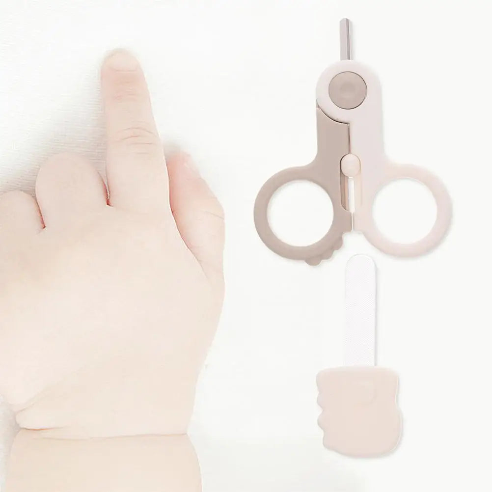 2Pcs Baby Nail Clipper Set with File