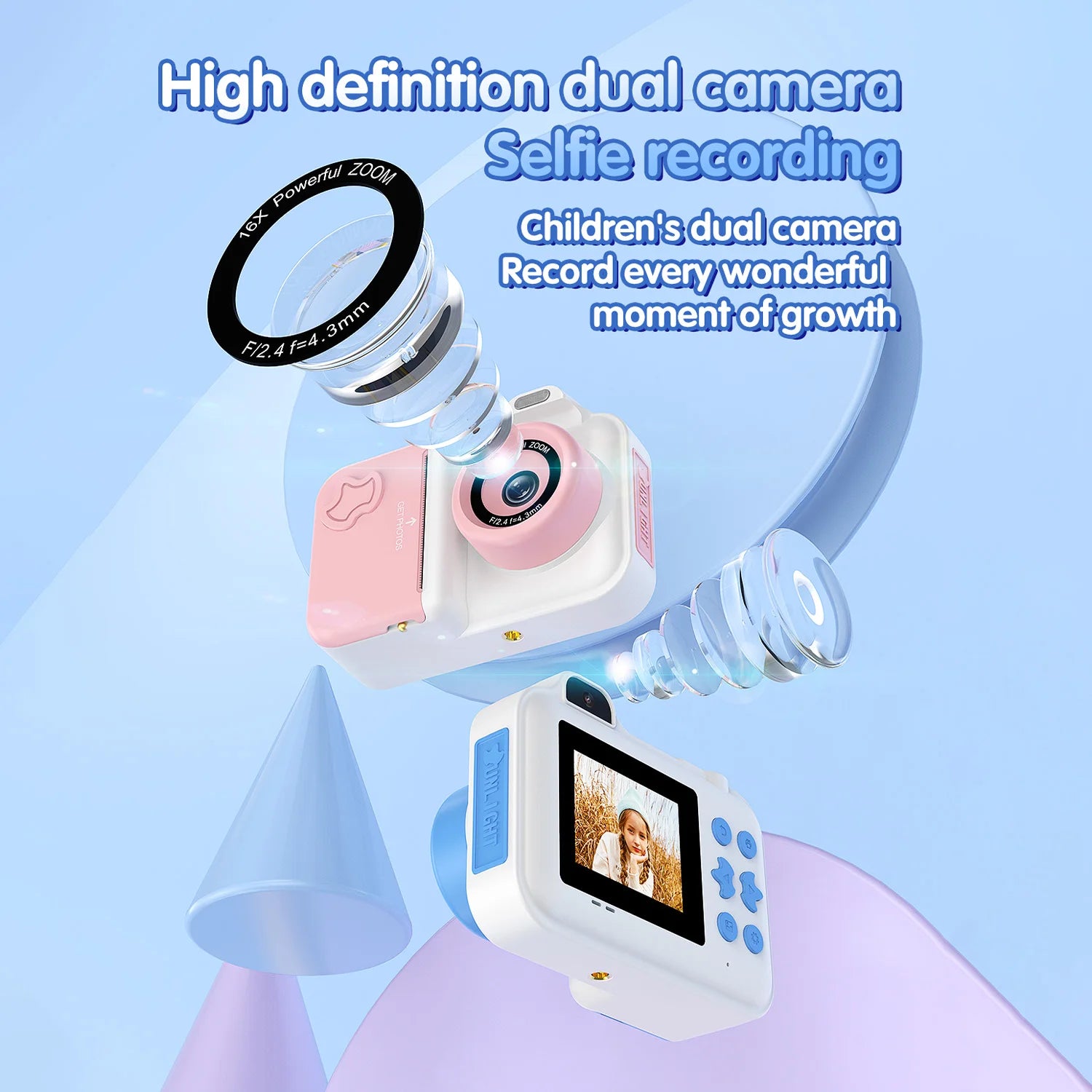 Kids Instant Print Camera – Photo & Video