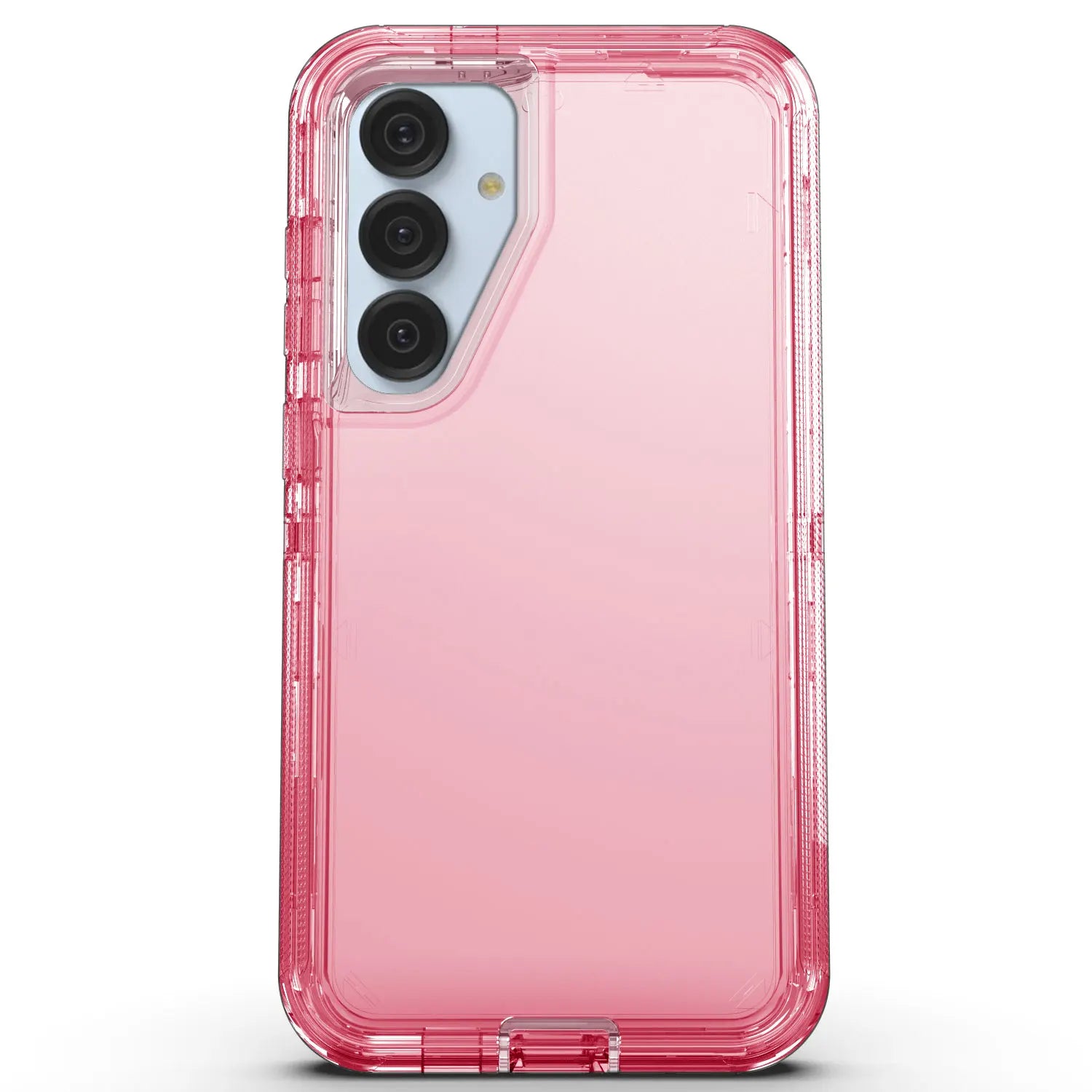 Galaxy S25 Clear Shockproof Case + Glass