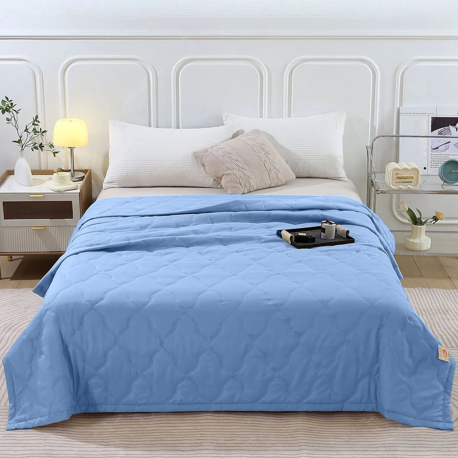 Cooling Cotton Summer Bed Quilt