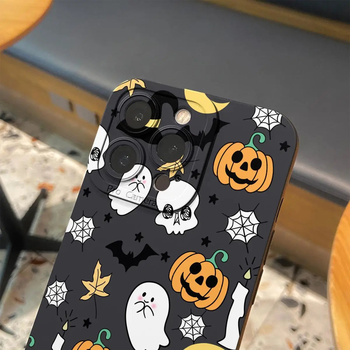 Funny Pumpkin Pattern iPhone Case