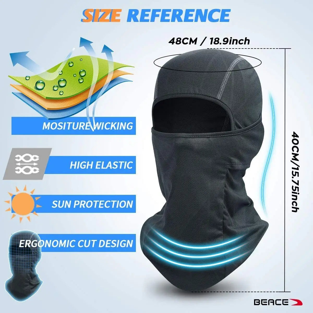 Balaclava UV Sun Protection Face Mask