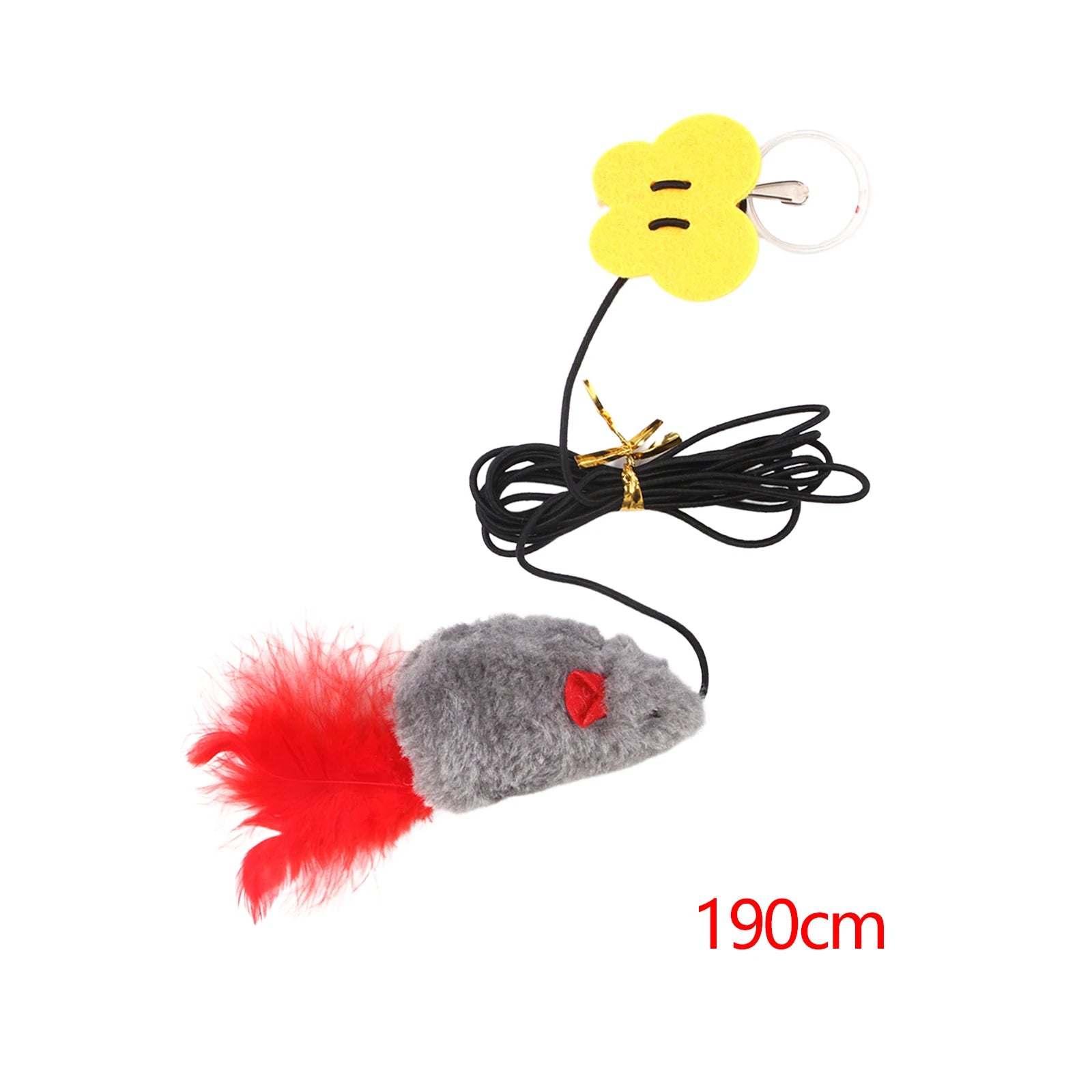 Door Hanging Plush Mouse Cat Toy