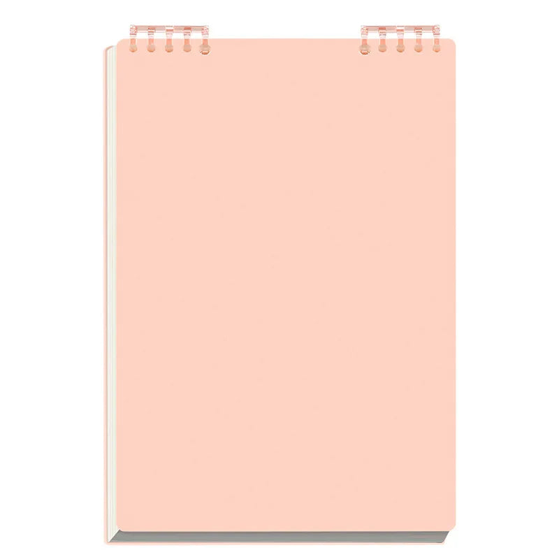 Wooden Top-Flip Loose-Leaf Notebook