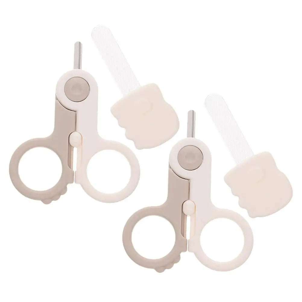 2Pcs Baby Nail Clipper Set with File