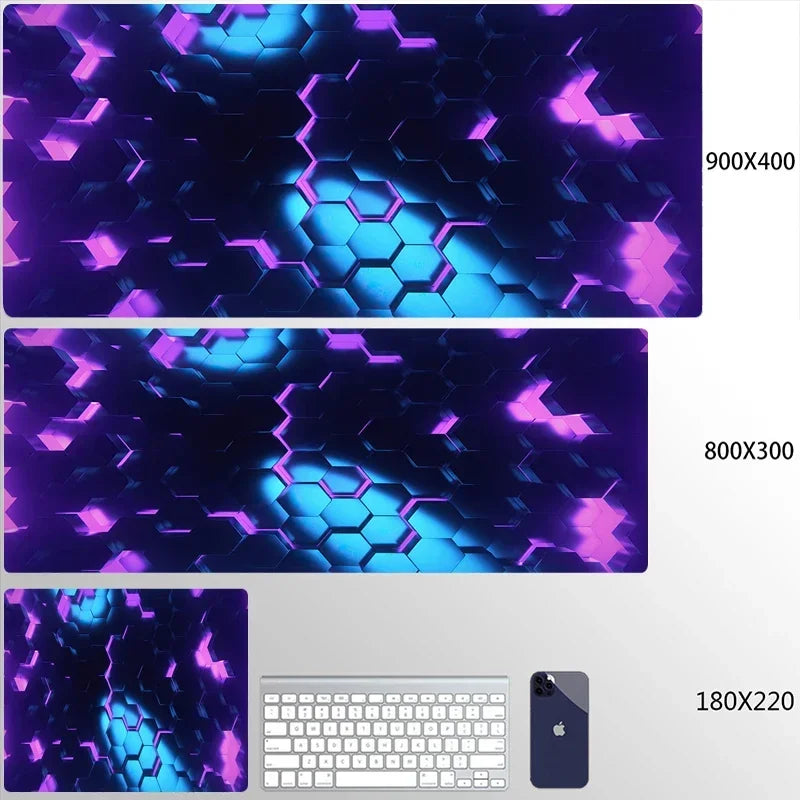 FTVAE Geometric Large Gaming Mousepad