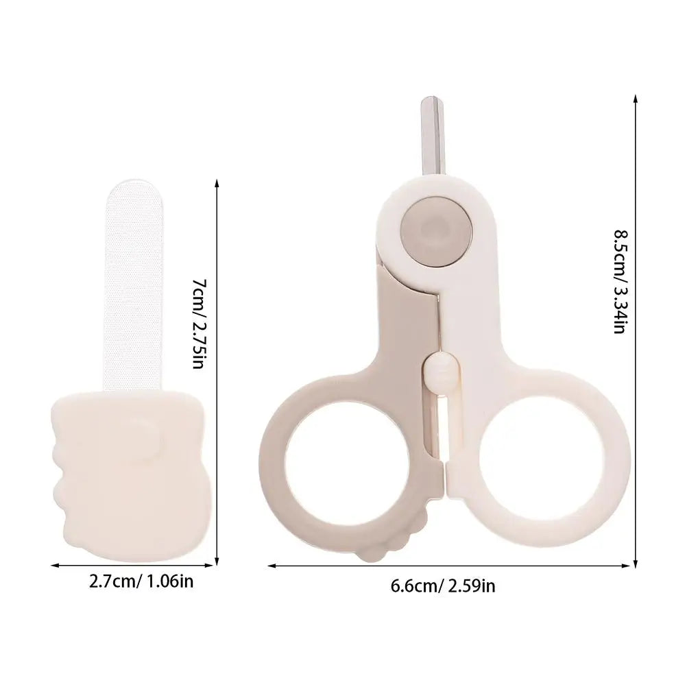 2Pcs Baby Nail Clipper Set with File