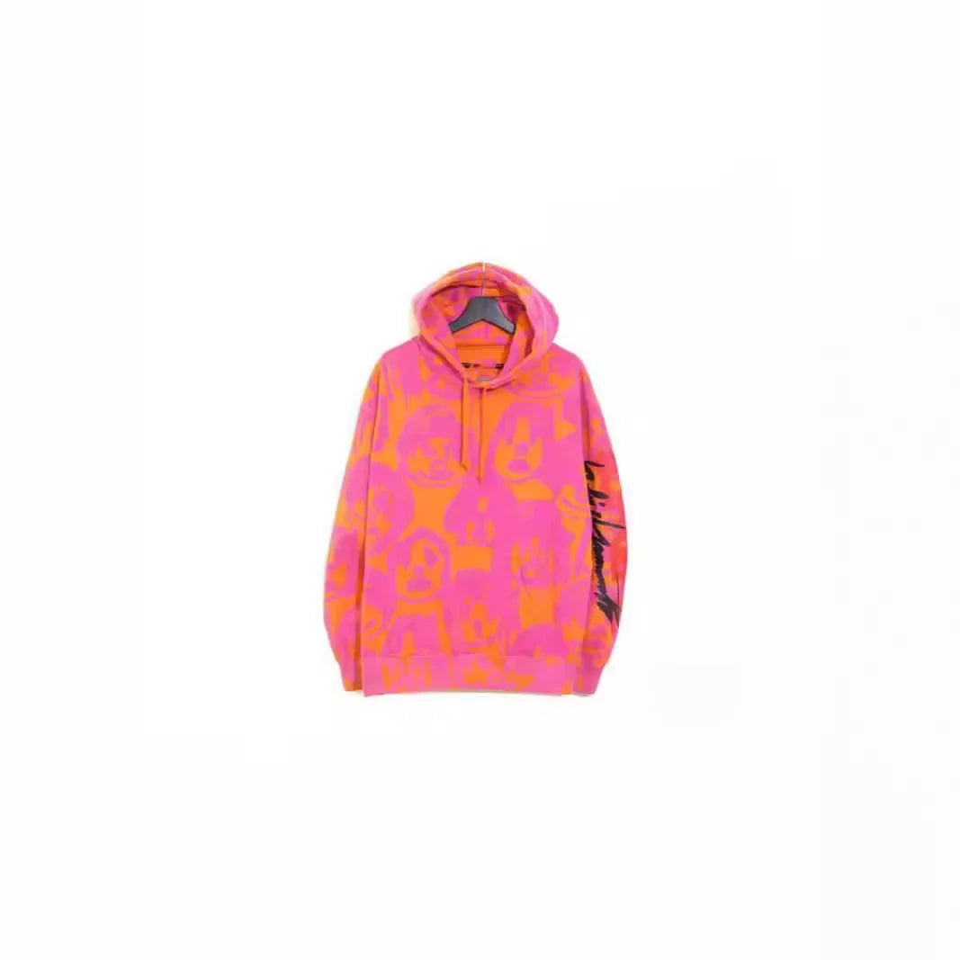 Y2K Cartoon Print Unisex Zip Hoodie