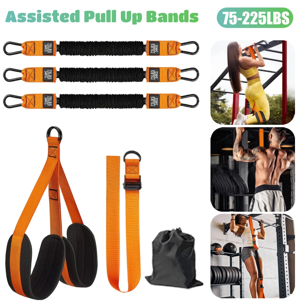 Assisted Pull-Up Bands 75–225LBS Set