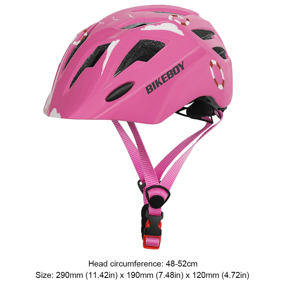 Kids Adjustable Bike Helmet w/ Light