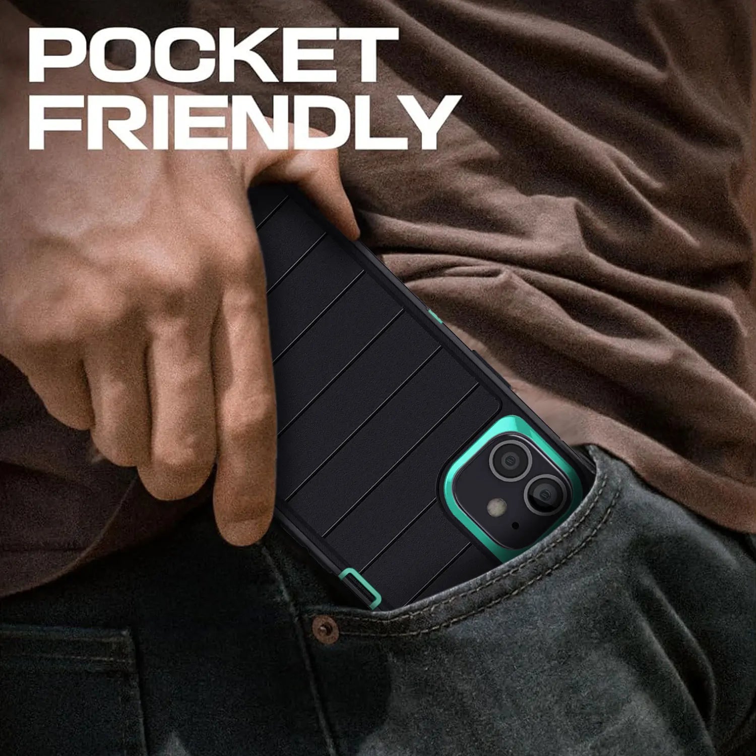 iPhone 11 Rugged Kickstand Case – B/G