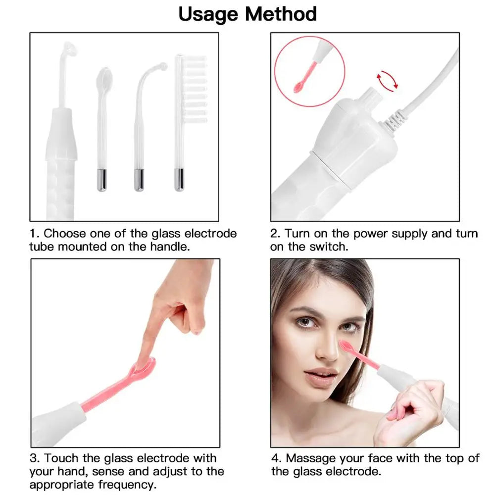 Portable High Frequency Facial Wand
