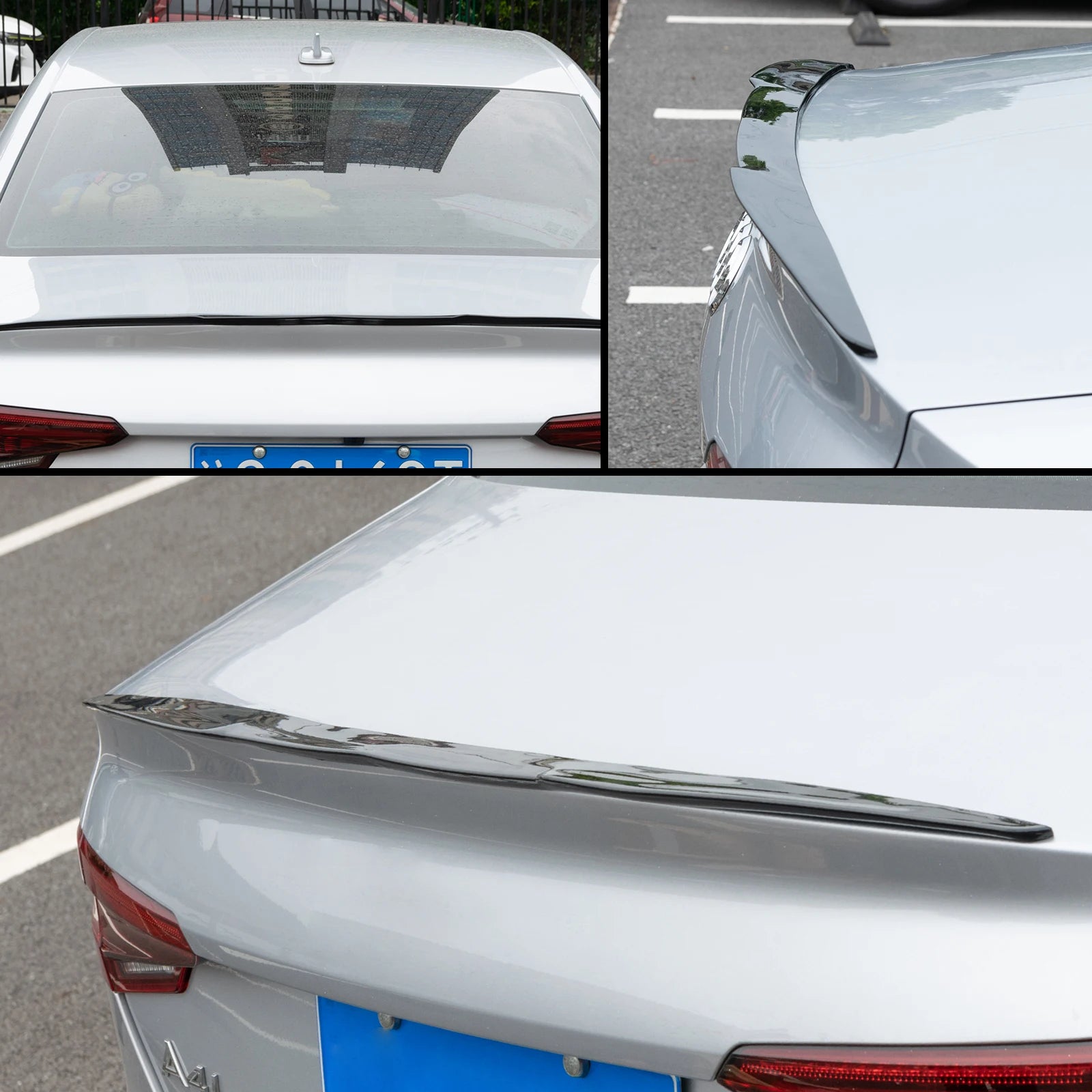 115cm Glossy Black Car Rear Spoiler