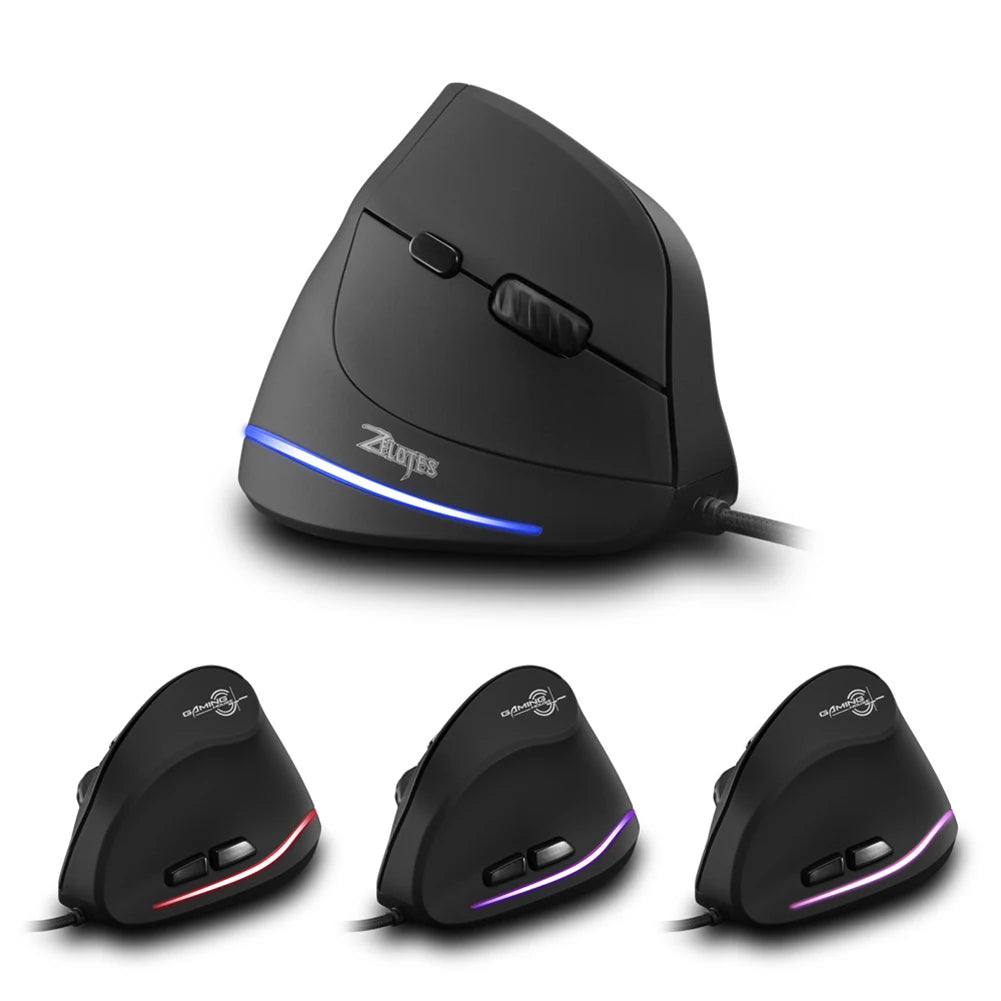 ZELOTES T20 Vertical Gaming Mouse 3200 DPI