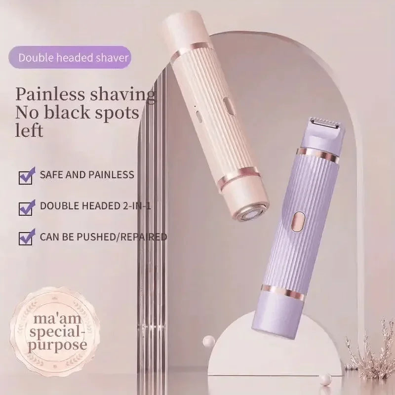 2-in-1 Electric Shaver for Women