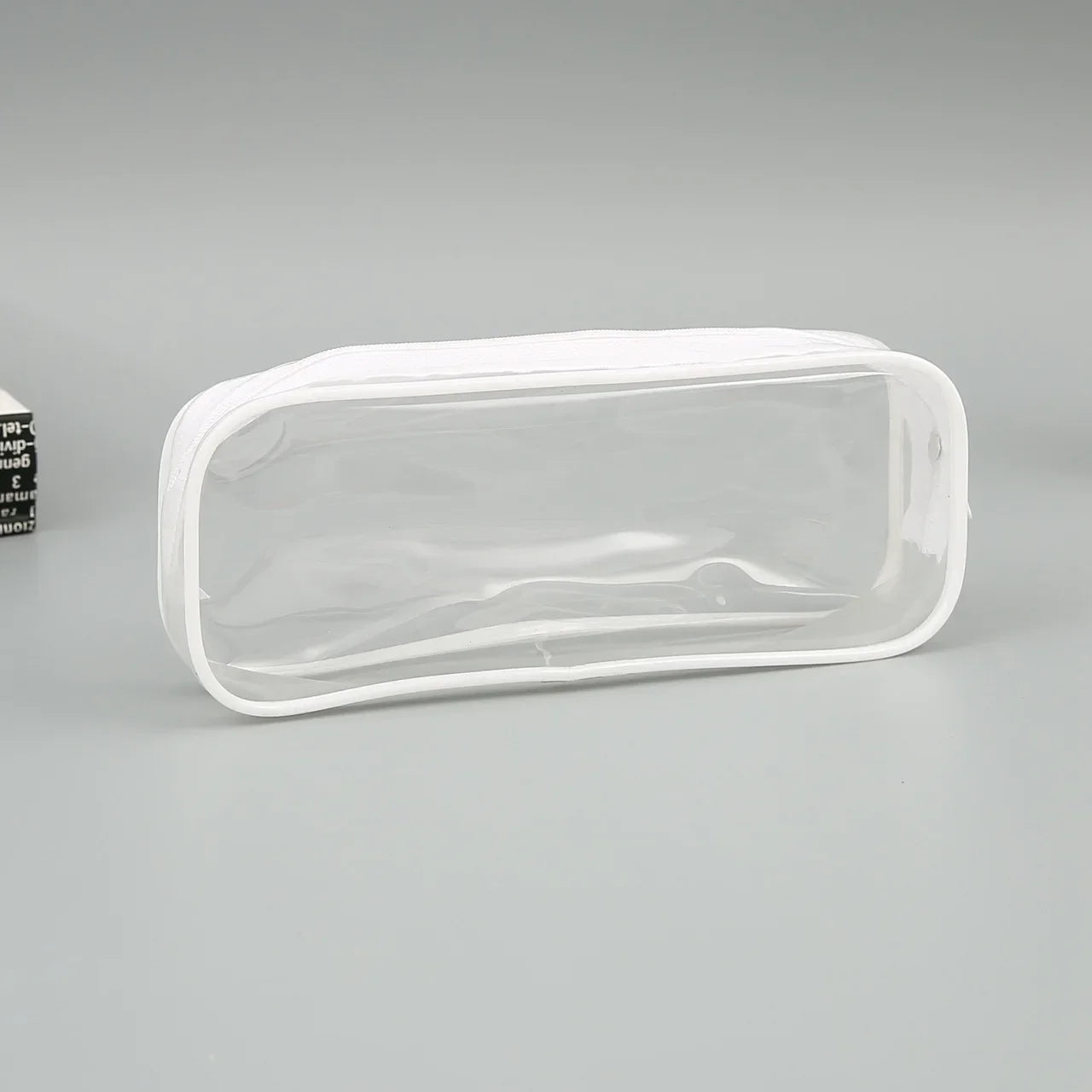 Transparent Zipper Pencil Case Pouch