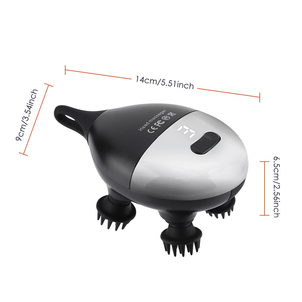 Electric Scalp & Migraine Relief Massager