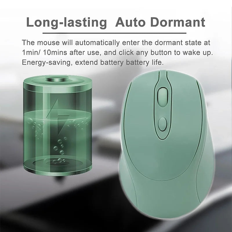 Wireless Rechargeable Dual-Mode Mouse