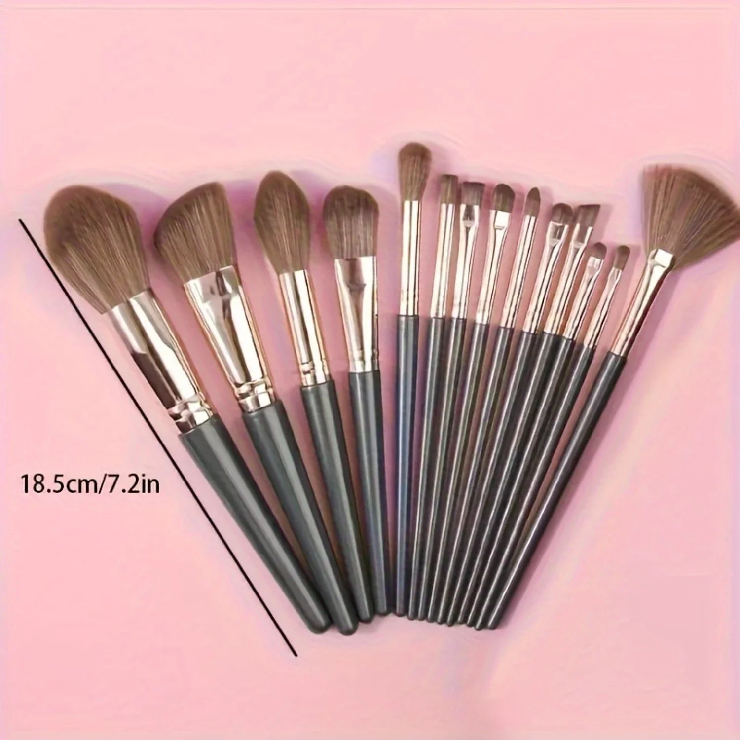 Green Cloud 14-Piece Makeup Brush Set