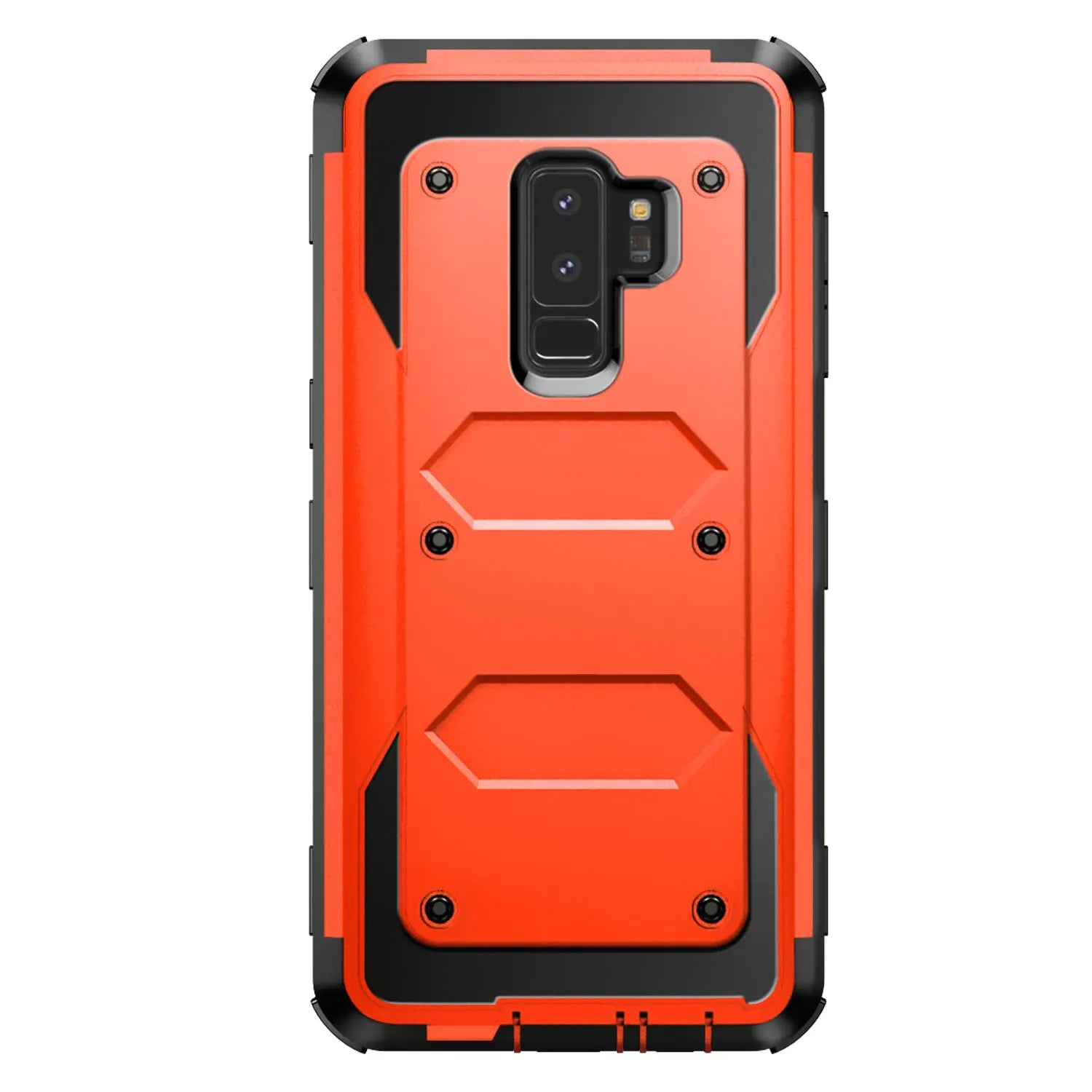 Galaxy S9 Plus Rugged Hybrid Case – Orange