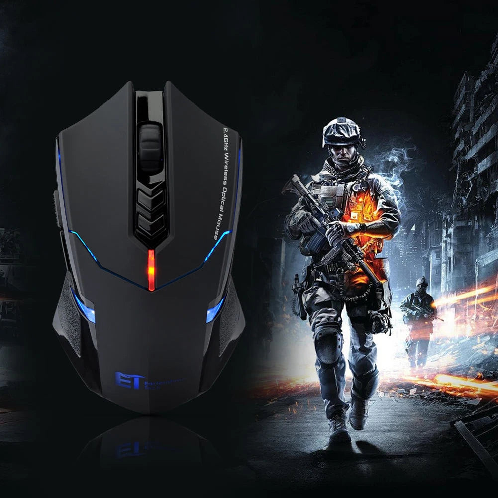 2.4GHz Wireless Gaming Mouse 7-Button