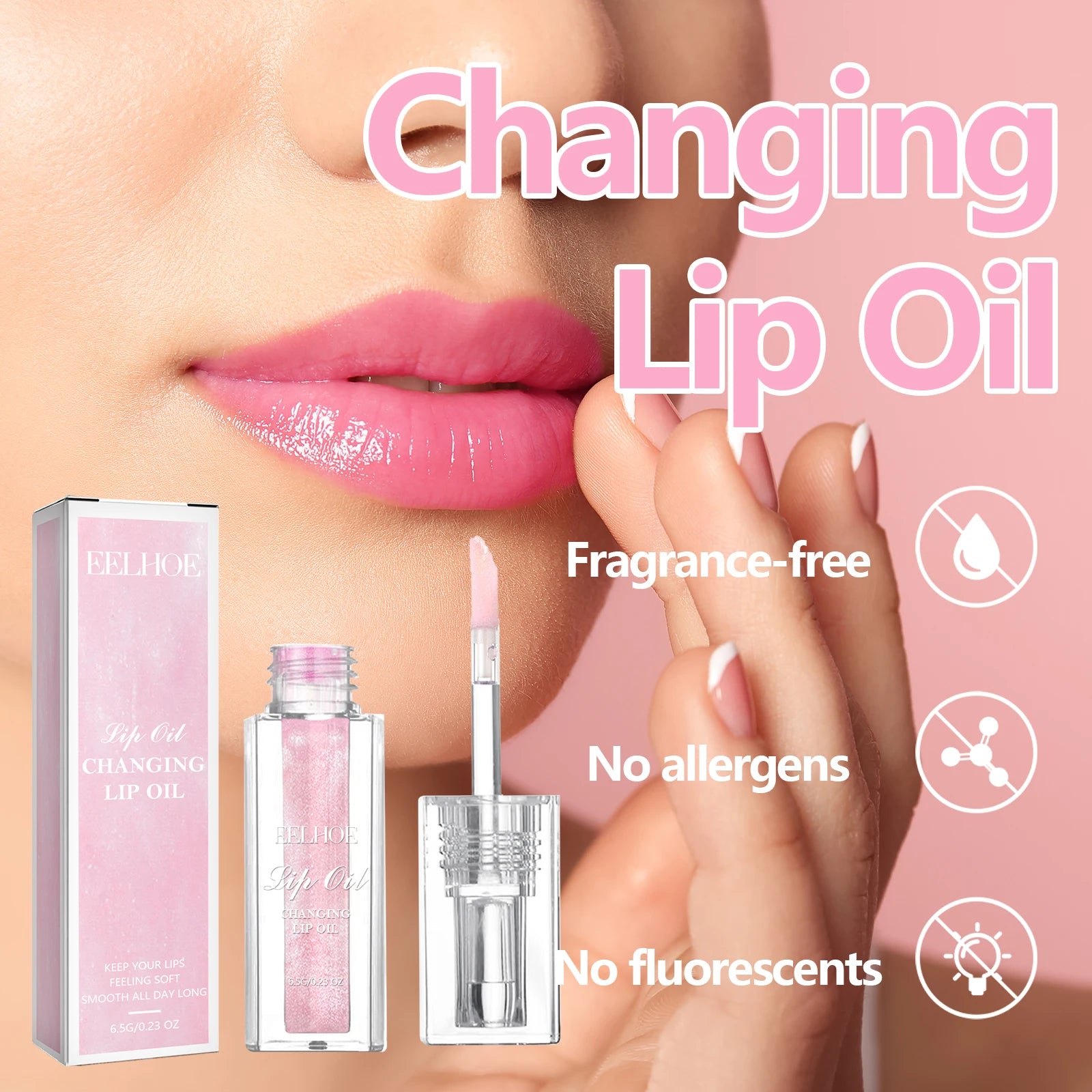 EELHOE Color Changing Lip Oil Balm