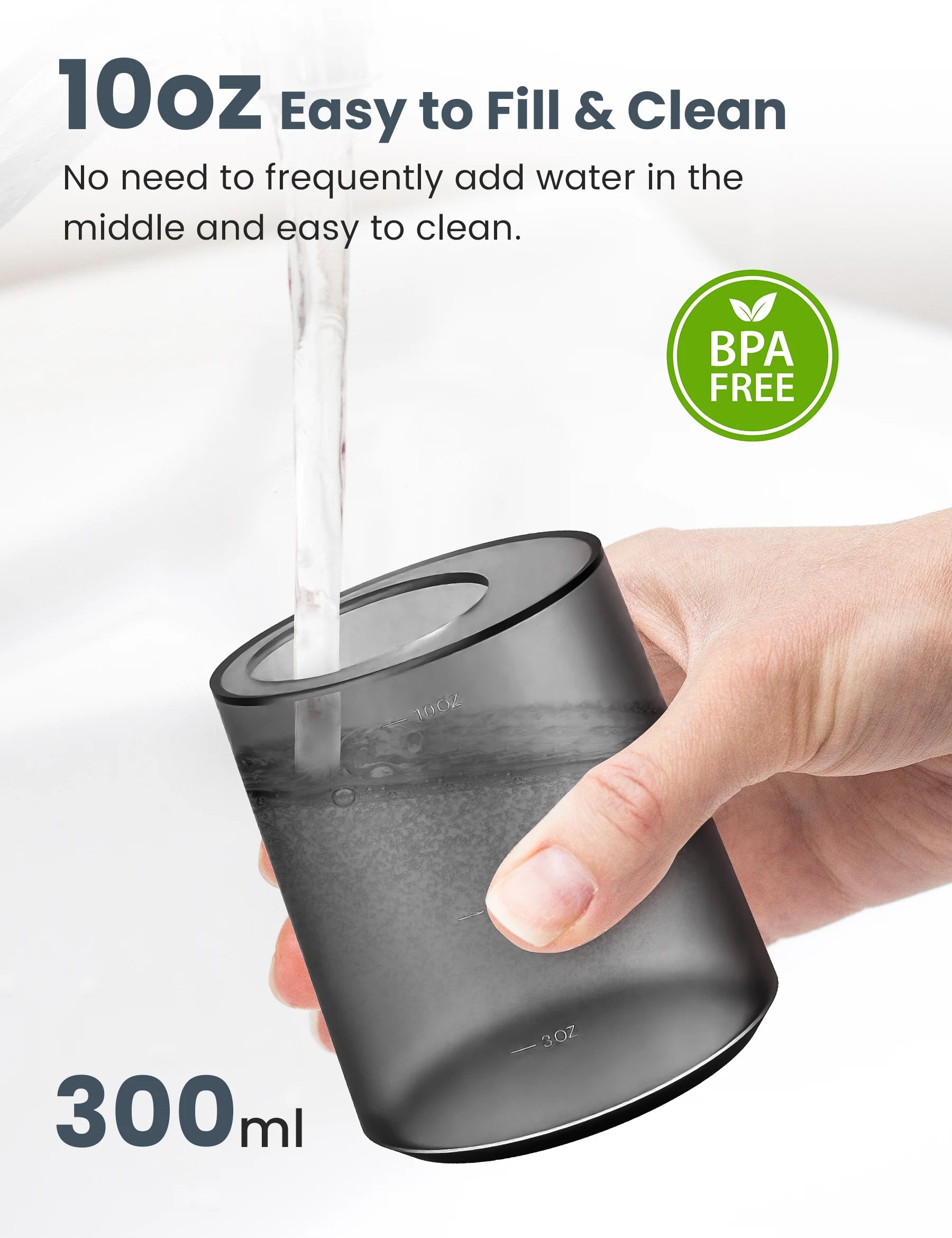 Electric Water Flosser with 6 Jets