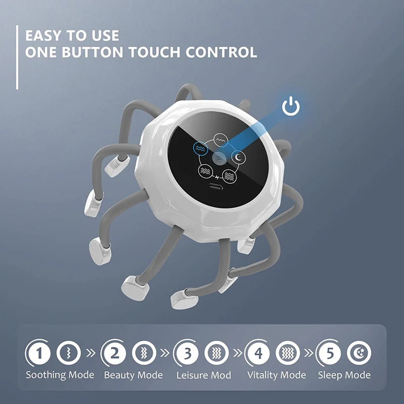 KTS Octopus Electric Head Massager