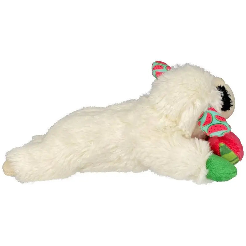 Lamb Chop Watermelon Plush Dog Toy 8"