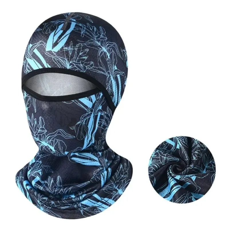 Summer Ice Silk Cooling Cycling Balaclava