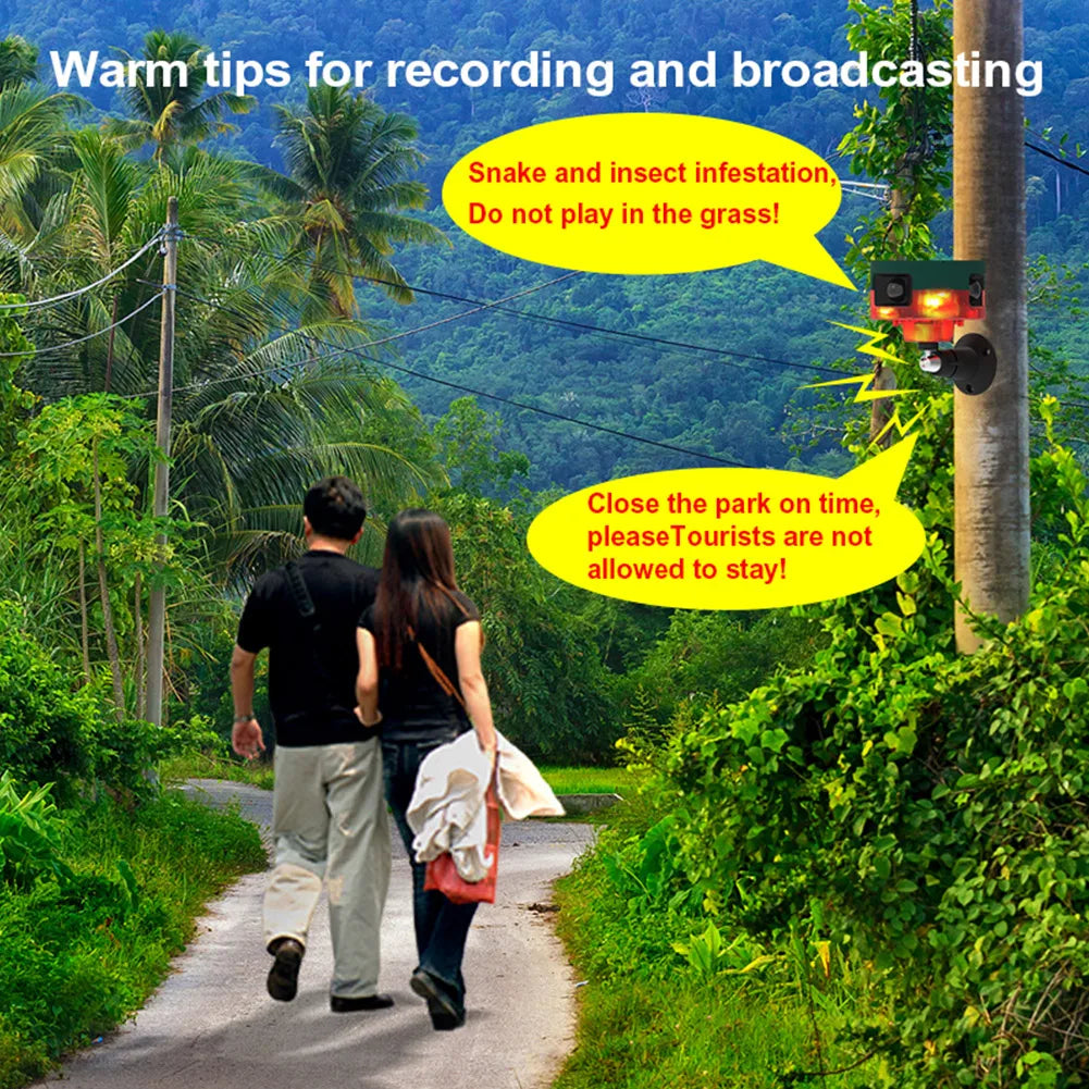 Solar Bird Repeller with Flash Light