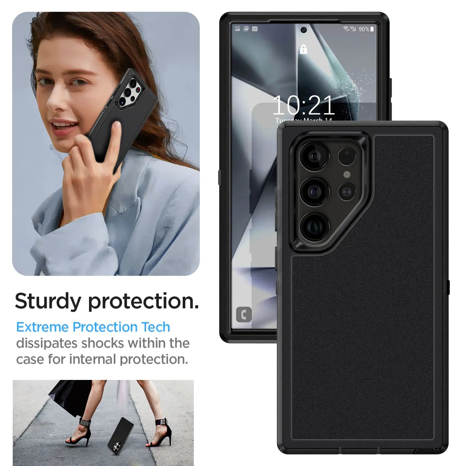 Slim Dual Layer Rugged S24 Ultra Case
