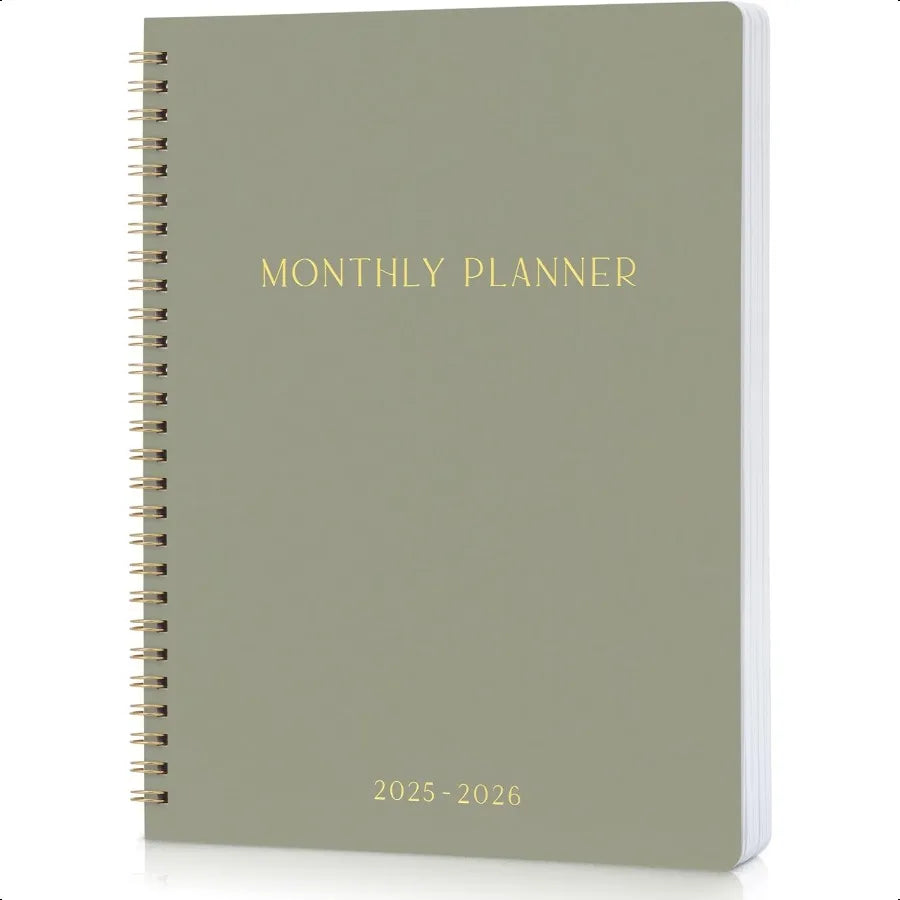 2025–2026 Aesthetic Monthly To-Do Notebook