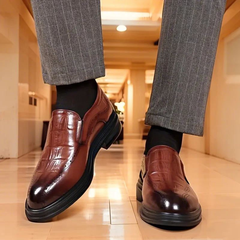 Men’s Formal Leather Oxford Dress Shoes