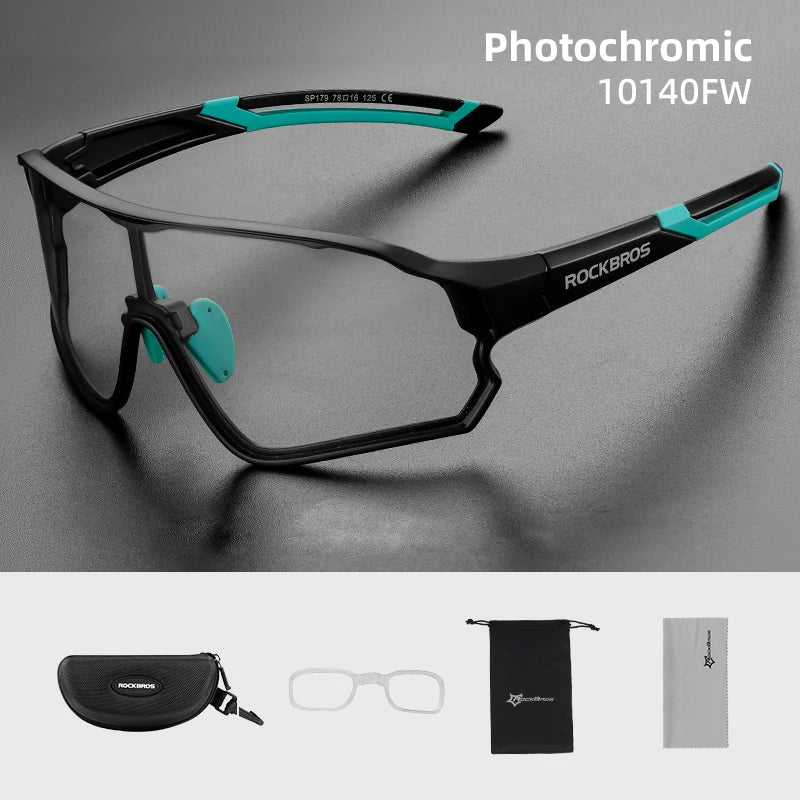 ROCKBROS Photochromic Cycling Glasses UV400