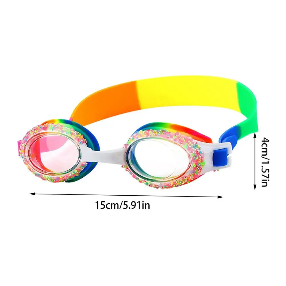 Children Pool Goggles Anti-Fog UV Fit