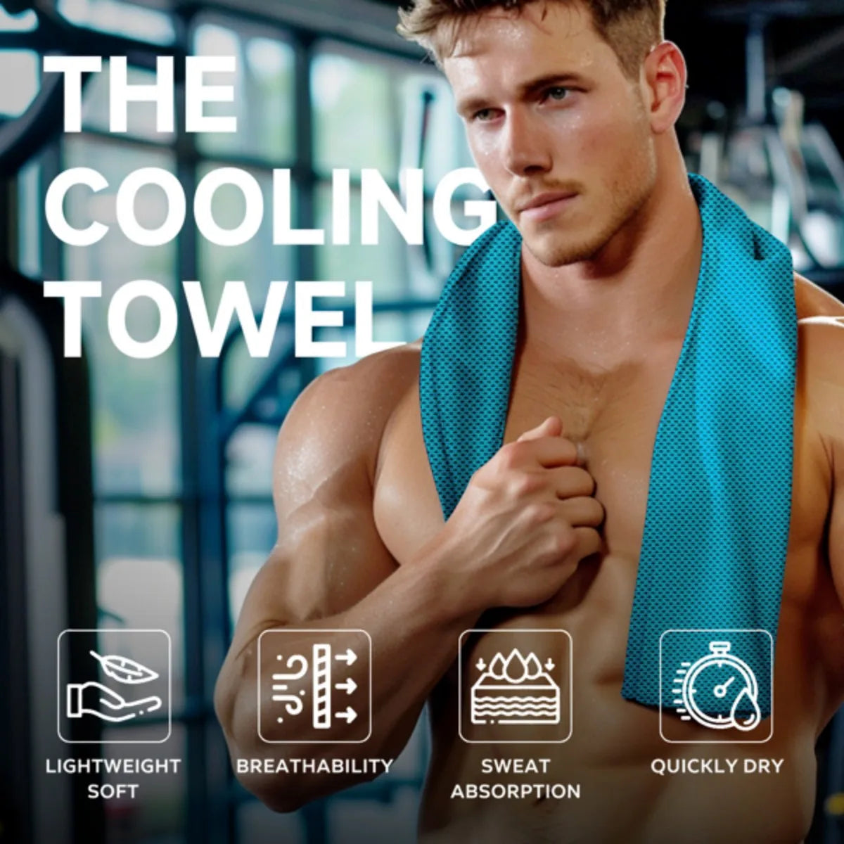 Superfiber Cooling Towel 4-Pack
