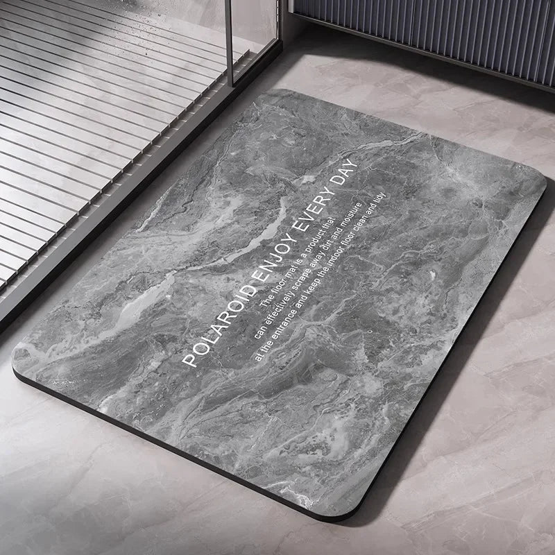 Quick-Dry Absorbent Bathroom Floor Mat