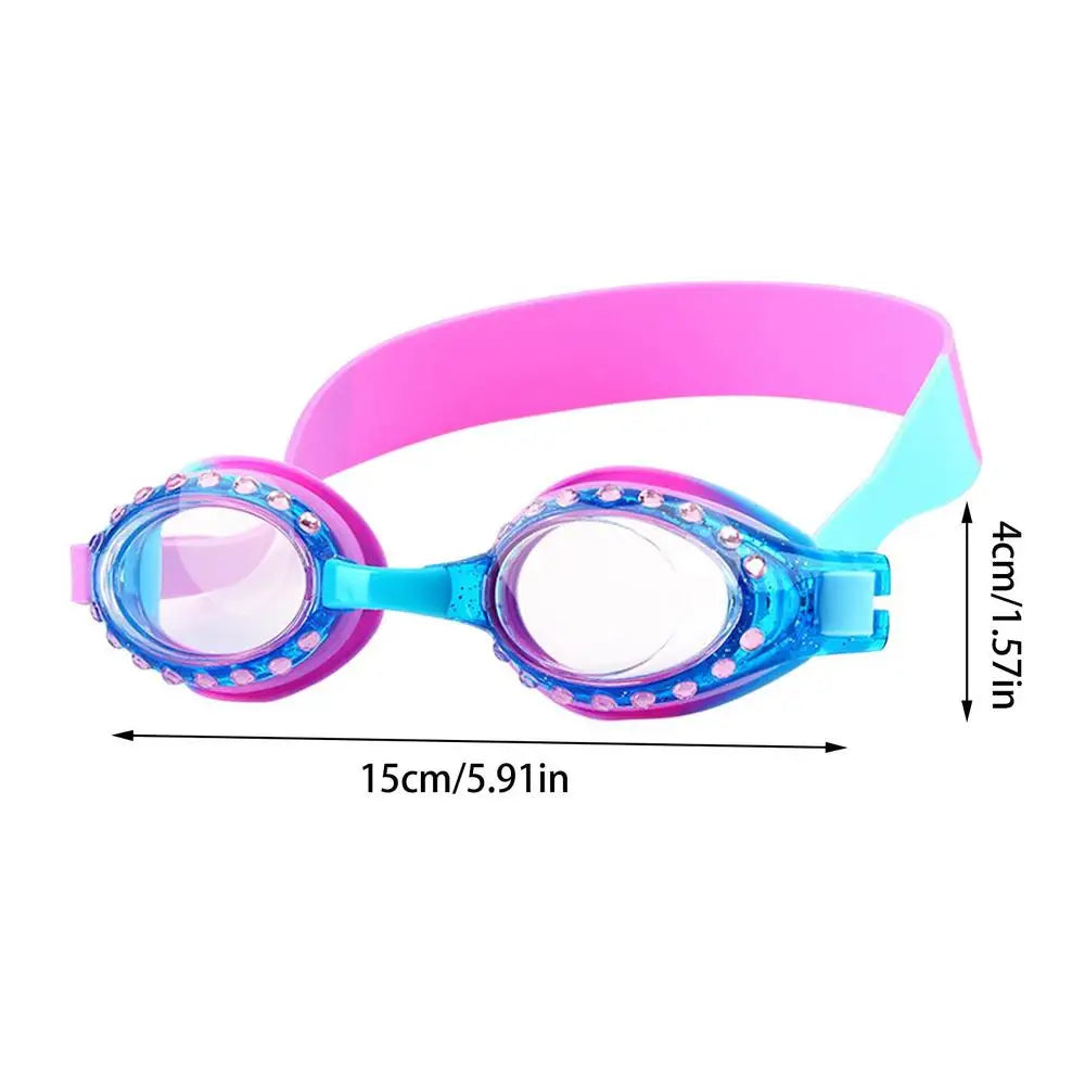 Children Pool Goggles Anti-Fog UV Fit