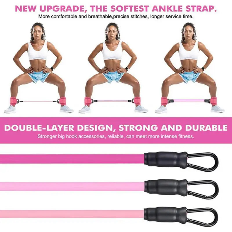 Ankle Resistance Bands for Legs & Glutes