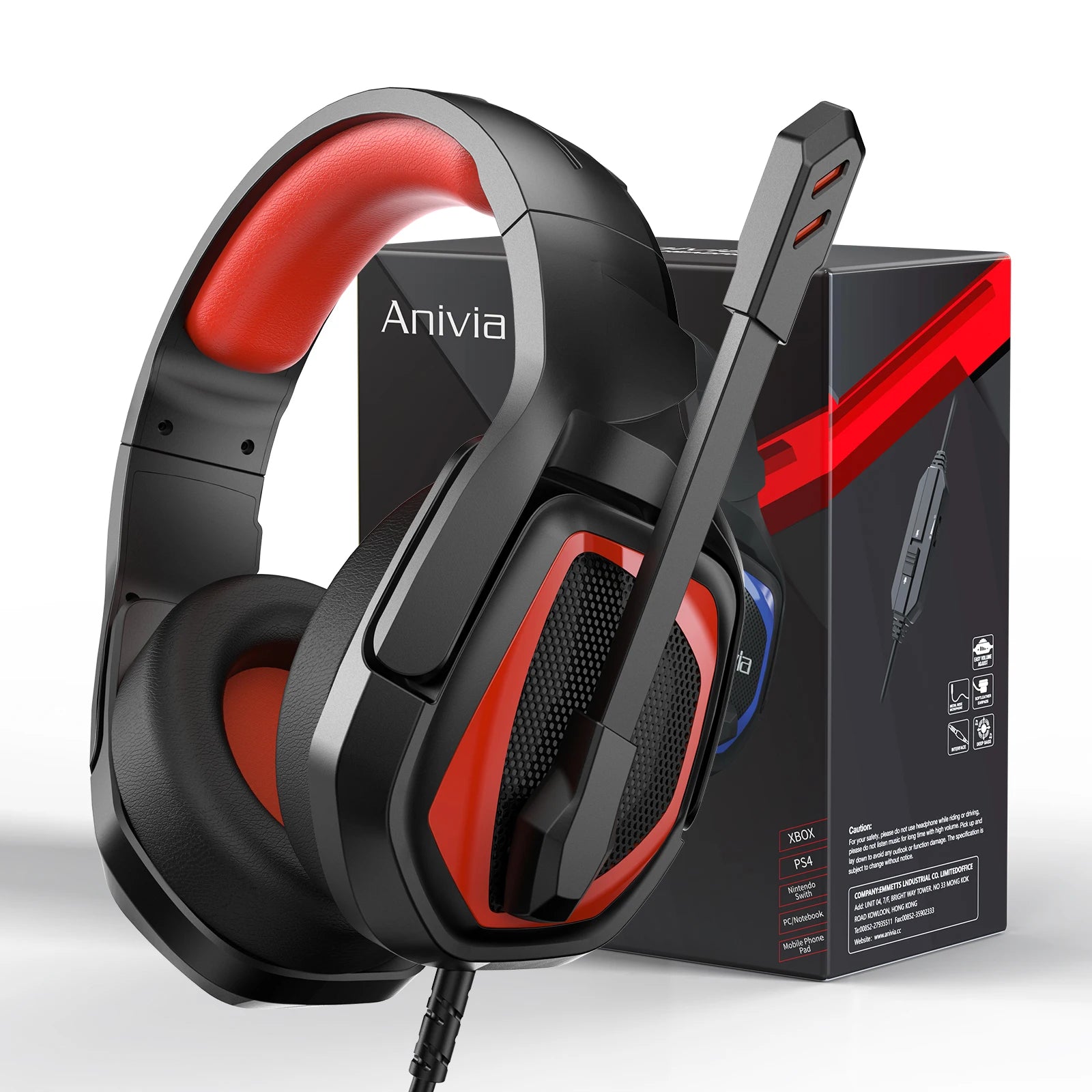 3.5mm Wired Gaming Headset with Mic