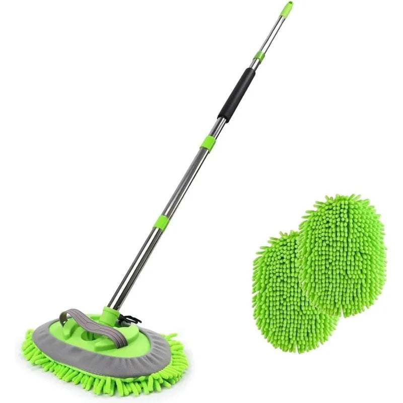 62" Long Handle Car Wash Brush Kit