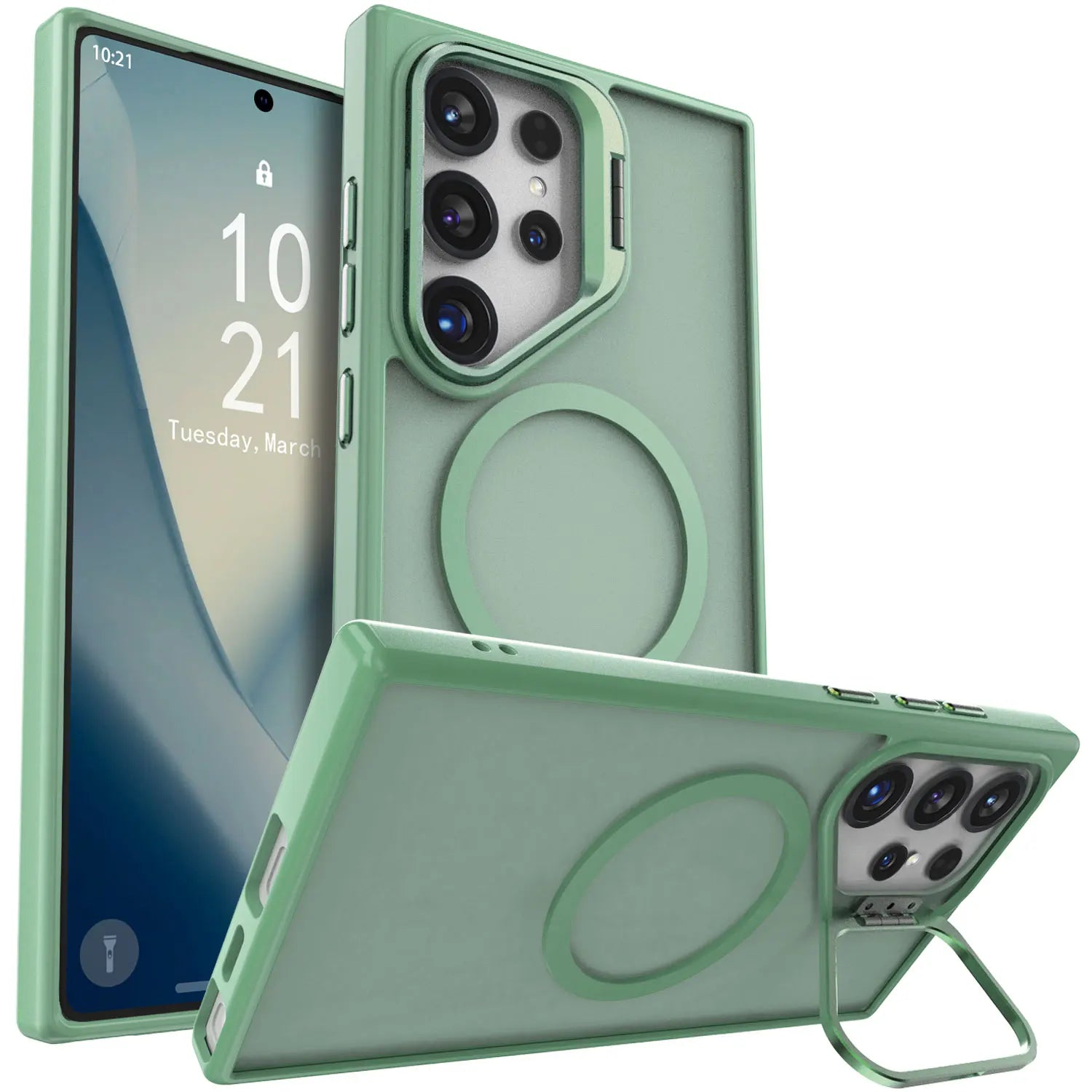 Rugged Kickstand Case for Galaxy S25